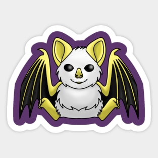 Honduran White Bat Sticker